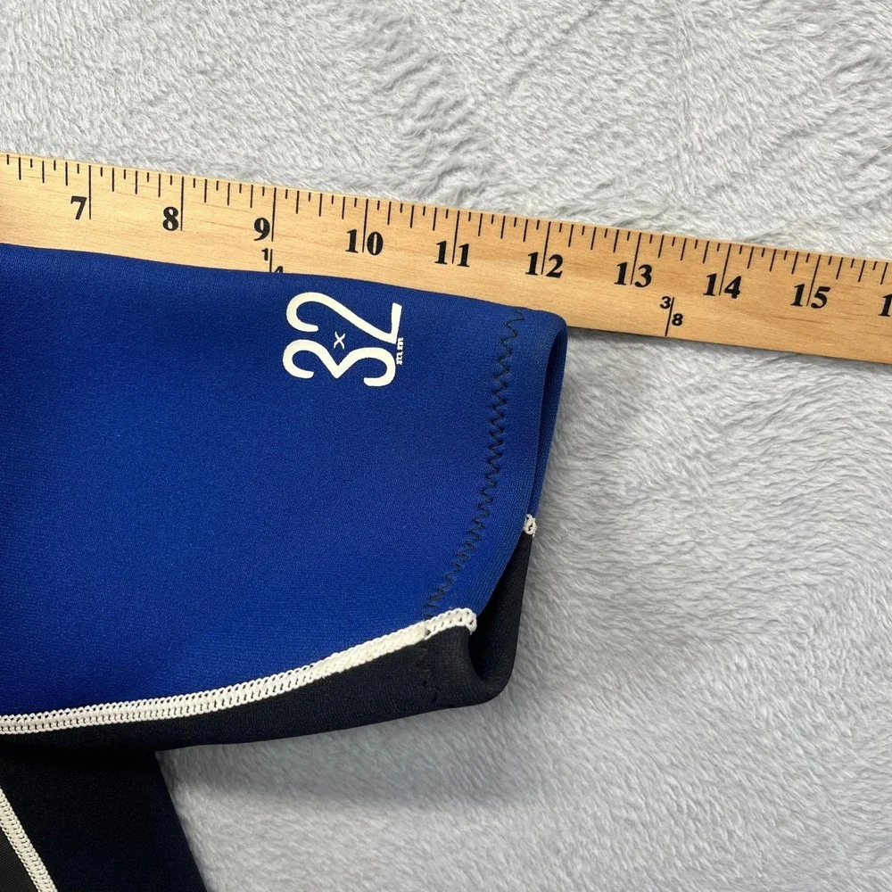 Hang Ten Shorty Wetsuit Youth Blue Black 3/2mm Neoprene Spring Suit XL